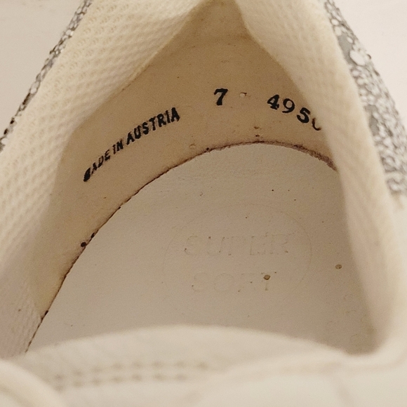 NEW Paul Green Texas Sneaker Ivory Pale Size 9.5 - Picture 9 of 9